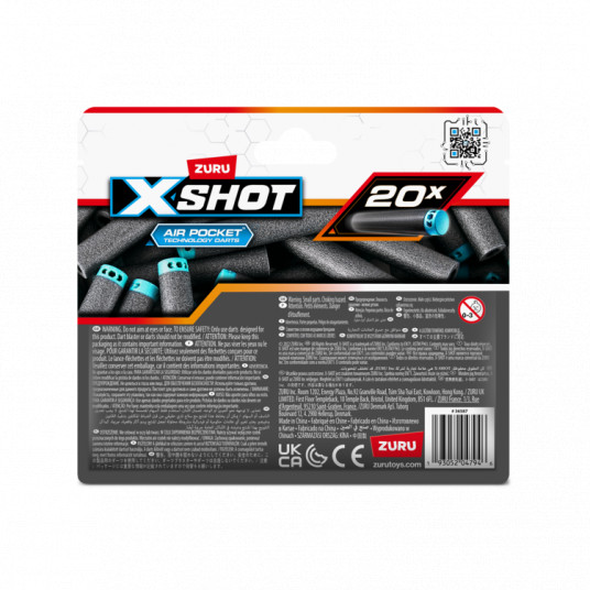 X-SHOT šoviniai Excel, 20vnt., 36587