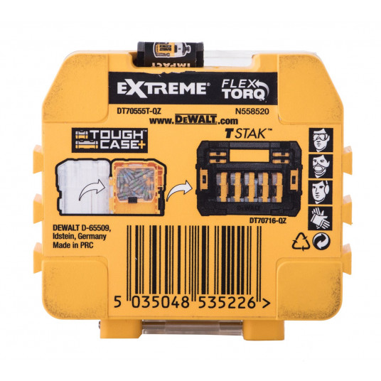 Atsuktuvo antgaliai 2x25/25 vnt. DT70555T DEWALT