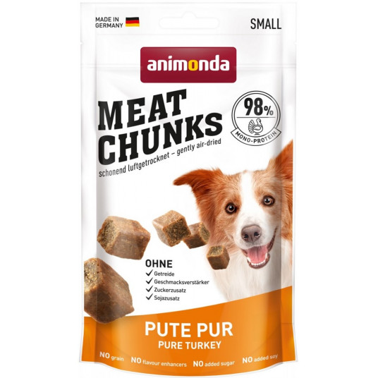 ANIMONDA Meat Chunks Turkey - skanėstas šuniui - 60g