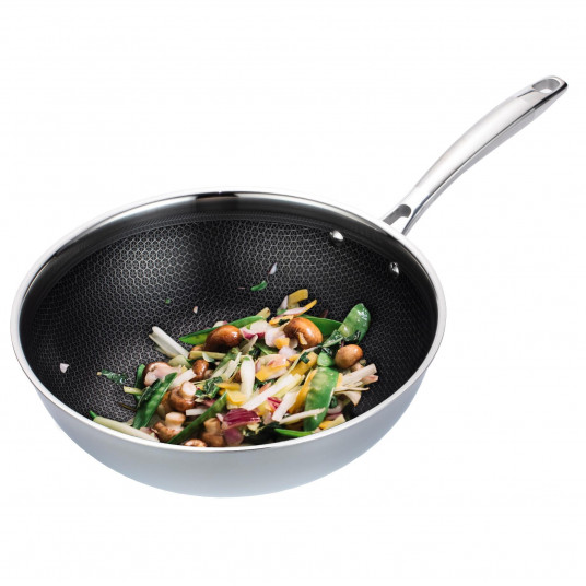 Keptuvė / Wok MAESTRO MR-1224-28 30 cm