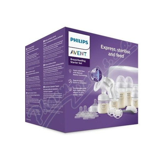 Philips Avent SCD430/50 Manual Breast Pump Gift Set