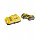 DEWALT AKUMULIATORIUS 2x18V 9.0Ah +KROVIKLIS