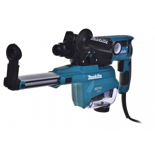 MAKITA PLAKTUOTIS GRĄŽAS SDS-PLUS SU KALIMO GALIMYBĖS 800W 2.2J + ODSUCTION HR2652