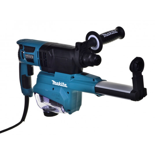 MAKITA PLAKTUOTIS GRĄŽAS SDS-PLUS SU KALIMO GALIMYBĖS 800W 2.2J + ODSUCTION HR2652