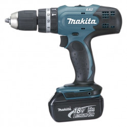 Makita DHP453RFE grąžtas Beraktė Juoda, Mėlyna 1,8 kg