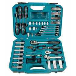 Makita E-08458 mechanikos įrankių komplektas 87 įrankiai(ių)
