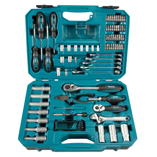 Makita E-08458 mechanikos įrankių komplektas 87 įrankiai(ių)