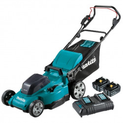 Akumuliatorinė vejapjovė MAKITA DLM480CT2, 2 × 18 V, 5 Ah