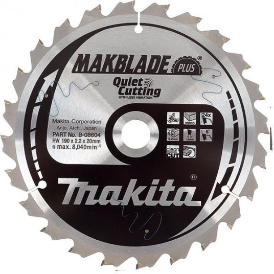 MAKBLADE WOOD CIRCULAR SAW BLADE 255x30mm 40-TEETH >>>B-32471