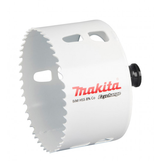 MAKITA HOLE SAW BIM HSS-Co 8% 86mm EZYCHANGE METAL, STEEL, ALU, WOOD, PVC