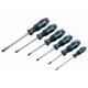 MAKITA SCREWDRIVER SET 6pcs. (SL4.0 x 100 / SL5.5 x 100 / SL6.5 x 125 / SL8 x 150 / PZ1 x 80 / PZ2 x 100)