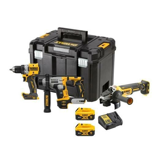 Combo set DCD800, DCG405, DCH172, 2XAKU 18V 5Ah
