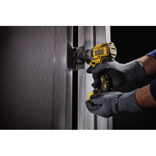 DEWALT DCD701D2-QW Belaidis gręžtuvas 2x 12V 2Ah XR TSTAK Juoda, Geltona