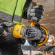 DEWALT DCG418NT-XJ Nešiojamasis šlifuoklis Juostinis šlifuoklis Juoda, Geltona