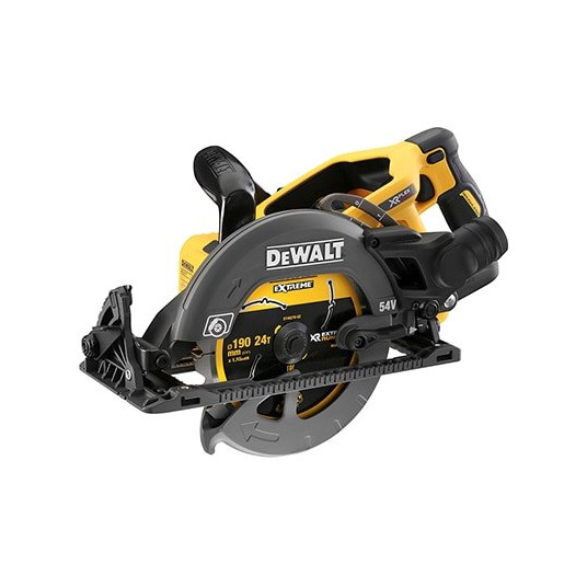 DEWALT DCS577N-XJ Nešiojamasis diskinis pjūklas Juoda, Geltona 19 cm 5800 RPM