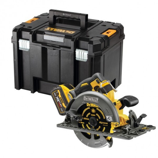 DEWALT DCS579NT-XJ Nešiojamasis diskinis pjūklas 19 cm Juoda, Pilka, Geltona 5800 RPM