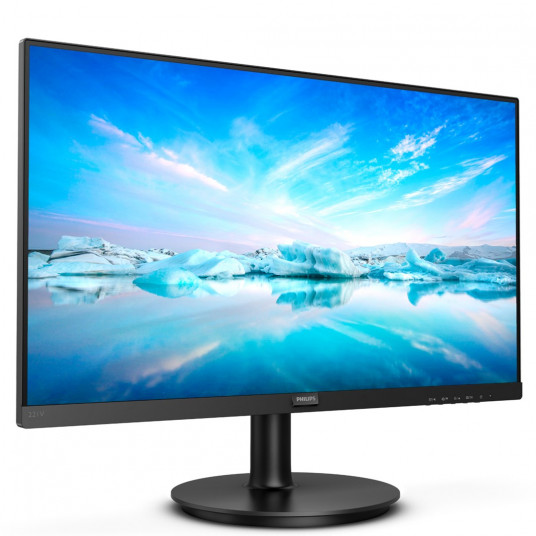 Philips V Line 221V8/00 kompiuterio monitorius 54,6 cm (21.5") 1920 x 1080 pikseliai „Full HD“ LED Juoda