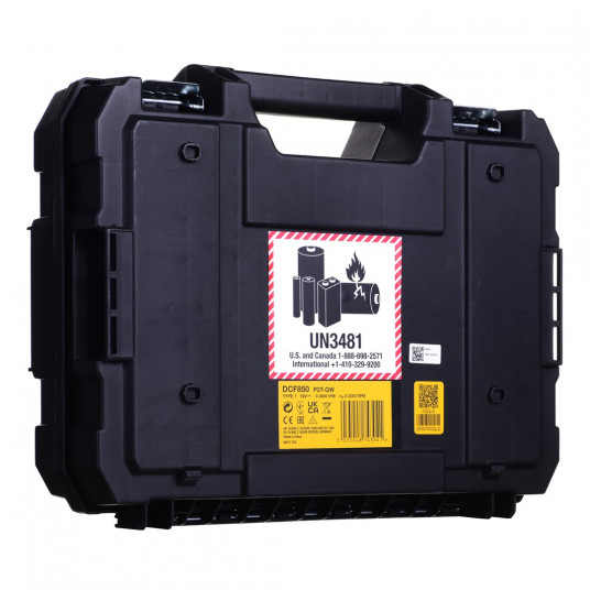 DEWALT DCF850P2T-QW smūginis atsuktuvas