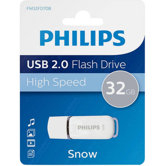 Philips USB 2.0 32GB Snow Edition Grey