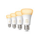 Philips Hue Warm-to-cool 6W A60 E27 4pcs