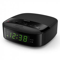 Clock radio Philips green numbers