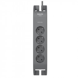 Surge protector Philips 4-way, 2m