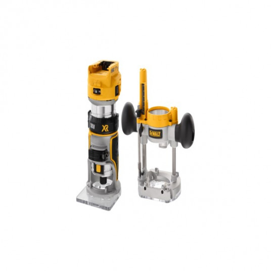 DeWALT DCW604NT-XJ frezavimo ir (arba) profiliavimo staklės Juoda, Geltona 25500 RPM