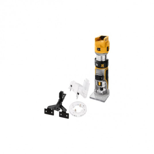 DeWALT DCW604NT-XJ frezavimo ir (arba) profiliavimo staklės Juoda, Geltona 25500 RPM