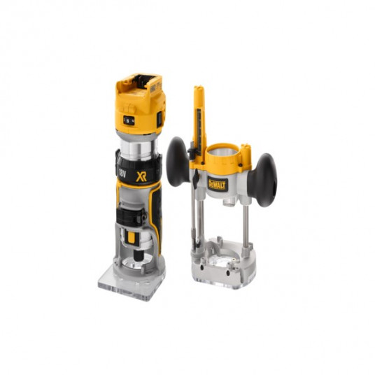 DeWALT DCW604NT-XJ frezavimo ir (arba) profiliavimo staklės Juoda, Geltona 25500 RPM