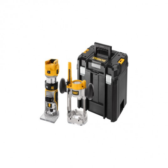 DeWALT DCW604NT-XJ frezavimo ir (arba) profiliavimo staklės Juoda, Geltona 25500 RPM