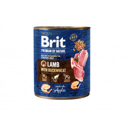 Brit Premium by Nature konservai šunims Lamb with Buckwheat 800 g