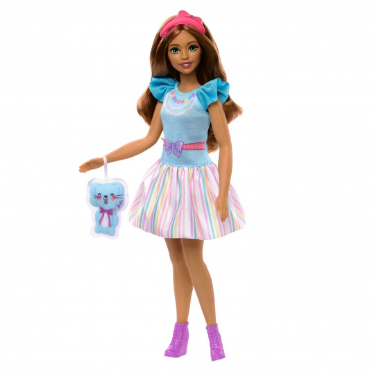 Lėlė „My First Barbie“ - brunetė, HLL21