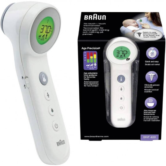 Braun BNT400 No Touch Forehead Thermometer