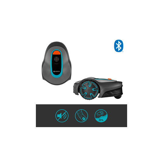 Robotas vejapjovė Gardena SILENO minimo,250 m², 15201-35