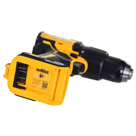 "Dewalt" DCD709D2T smūginis veržliaraktis su akumuliatoriumi ir įkrovikliu