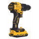 "Dewalt" DCD709D2T smūginis veržliaraktis su akumuliatoriumi ir įkrovikliu