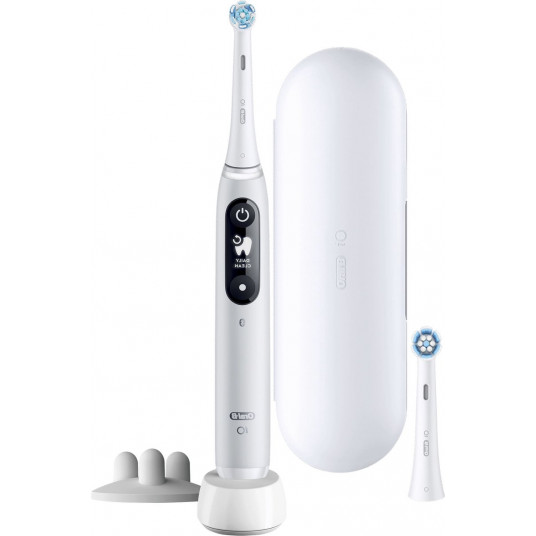 Oral-B iO Series 6s elektrinis dantų šepetėlis, baltas