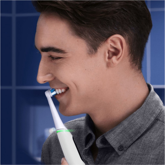 Oral-B iO Series 6s elektrinis dantų šepetėlis, baltas
