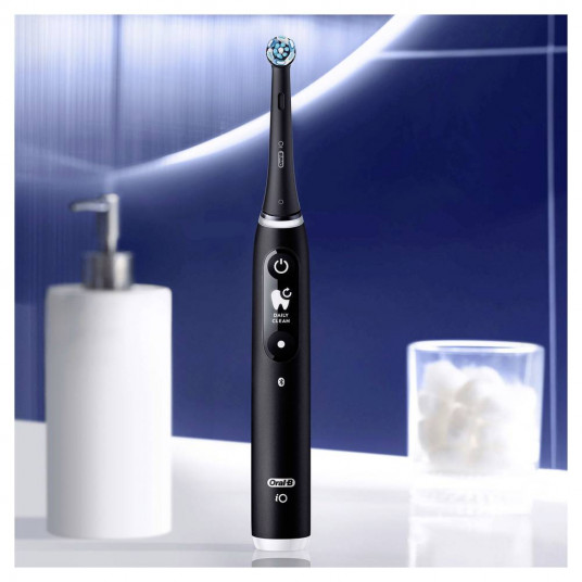 Oral-B iO Series 6s elektrinis dantų šepetėlis, juodas