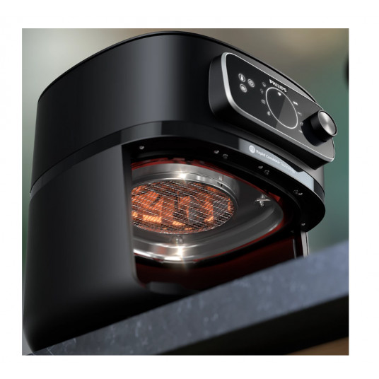 Karšto oro gruzdintuvė Philips XXL HD9876/90, 8.3 L, juoda