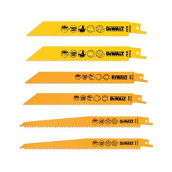 DEWALT BRZE. SABRE. MIX 6vnt. EXTREME + KASETĖ