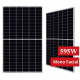 Saulės modulis CANADIAN SOLAR CS7L-595MS, 35mm, 595W (sidabrinis rėmas)