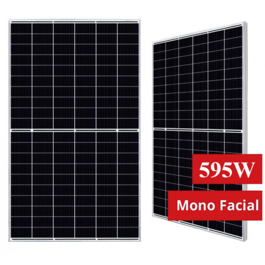 Saulės modulis CANADIAN SOLAR CS7L-595MS, 35mm, 595W (sidabrinis rėmas)