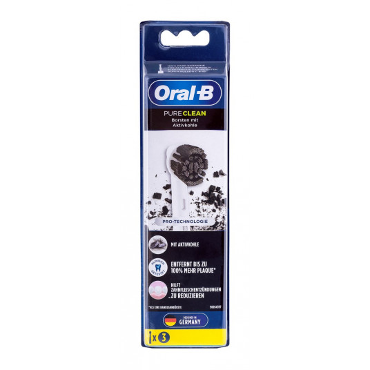 Braun końcówki Oral-B PureClean Activated Carbon