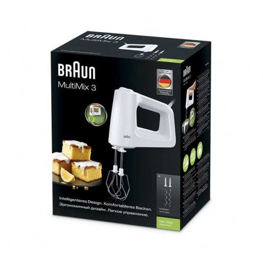 Braun HM3000WH MultiMix 3 elektrinis maišytuvas