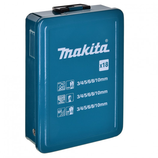 MAKITA 62 vnt. MAKPAC grąžtų ir antgalių rinkinys B-53908