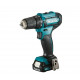 Makita DF333DSAE grąžtas 1700 RPM Beraktė 1,2 kg Juoda, Mėlyna