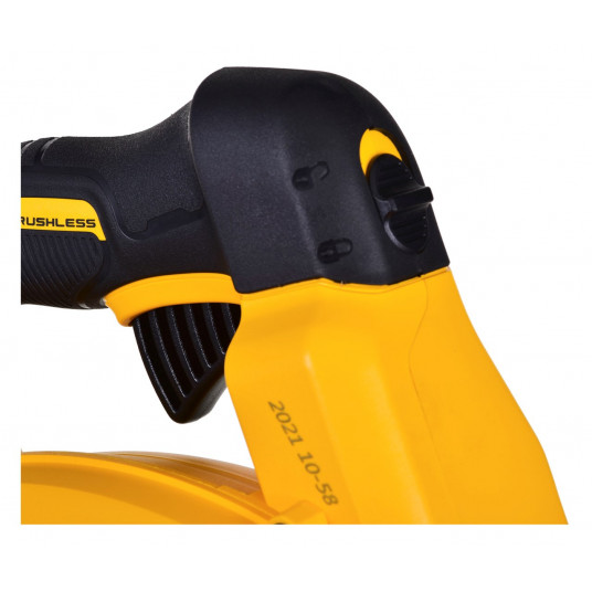 DEWALT DCM572X1-QW akumuliatorinis lapų pūstuvas 193 km/h Juoda, Geltona 18 V Ličio-jonų (Li-Ion)