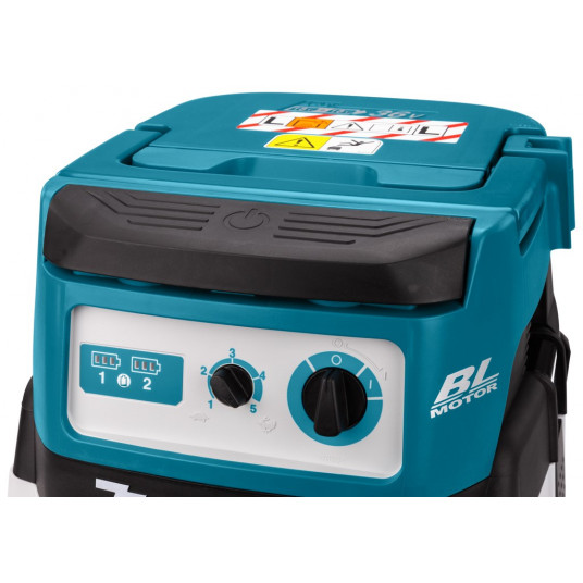 Vacuum Cleaner MAKITA 2x18V DVC155LZX2 15L LXT