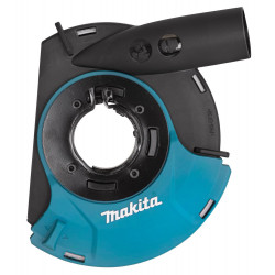 Dust extraction guard for grinding 115/125 mm